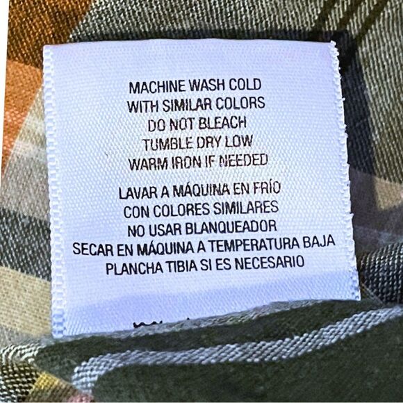 Outdoor Life Earth Tone Casual Button Down Shirt Soft Cotton Men's XL - Picture 6 of 7